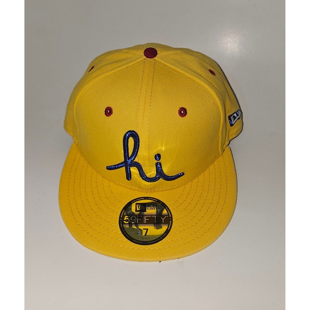 in4mation Hawaii hi New Era 59Fifty Fitted Hat Cap Sz 7 Sand Pikachu Pokemon
